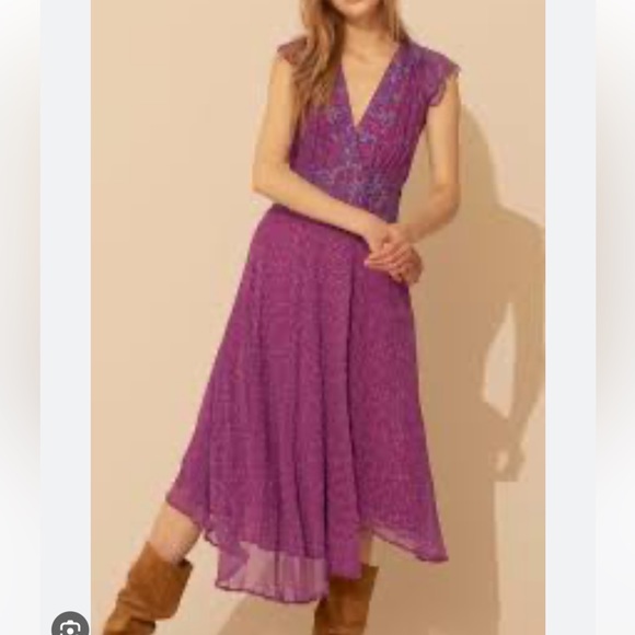 BA&SH MERYL DRESS